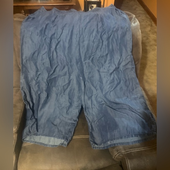 Flowy denium pants - Picture 3 of 7